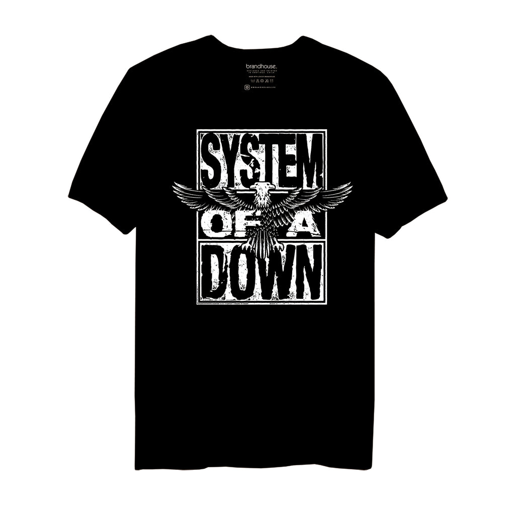 Polera System of a Down Eagle