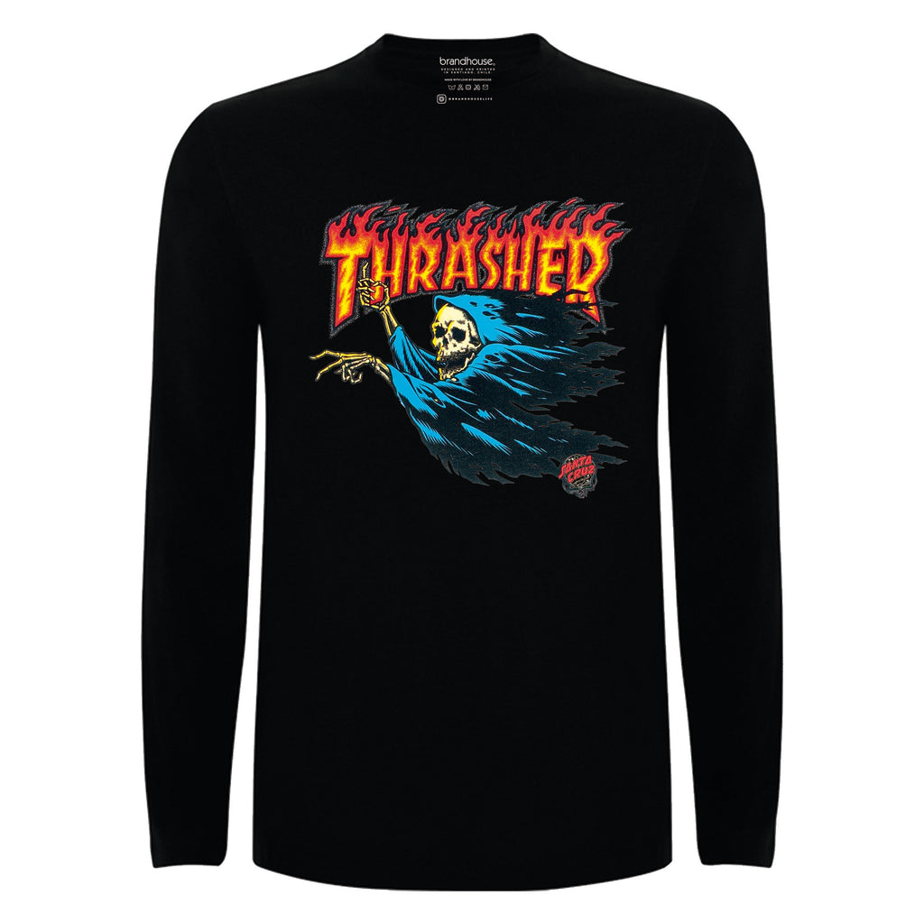 Polera Thraser Flyng Skull