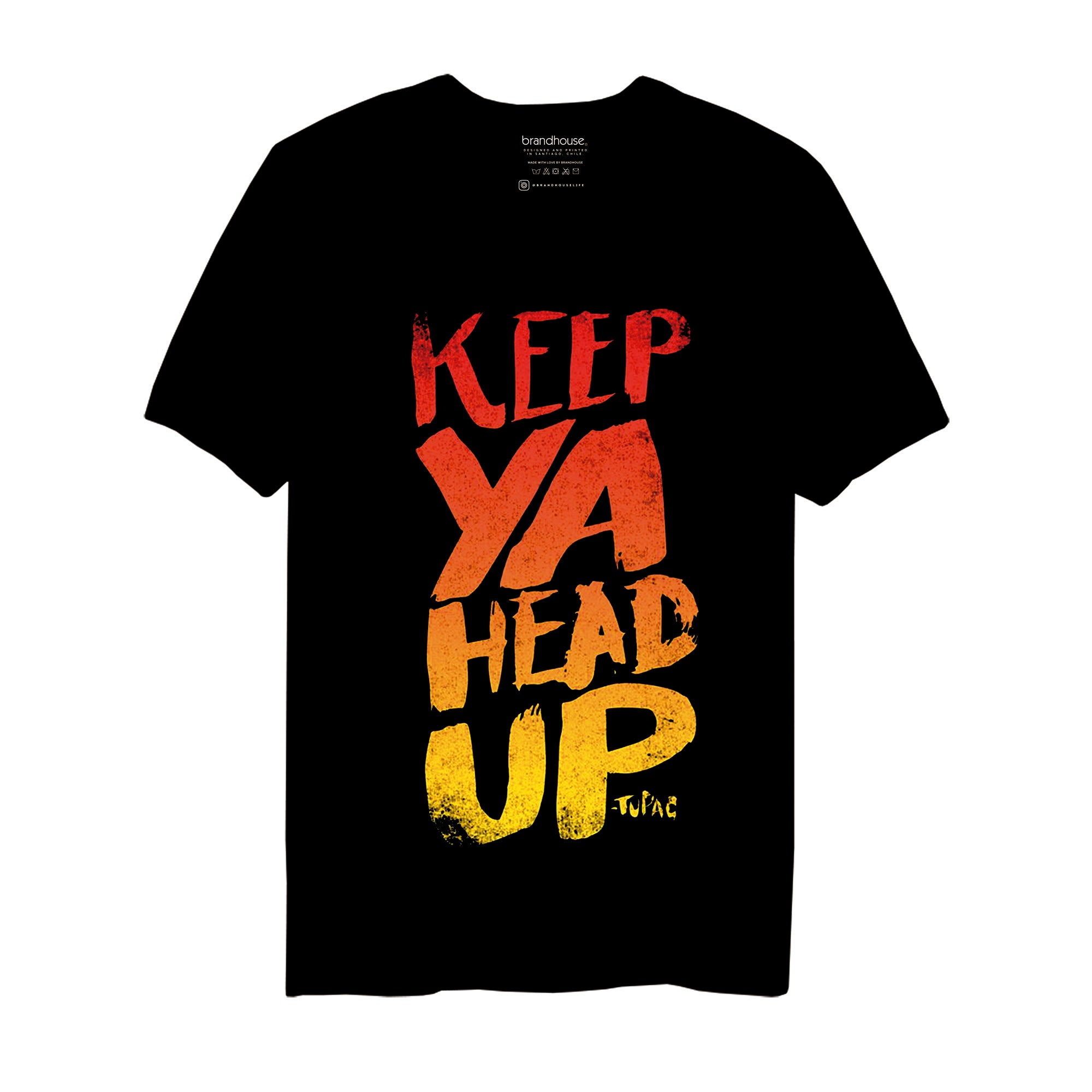 Polera Tupac - Keep Your Head Up 2