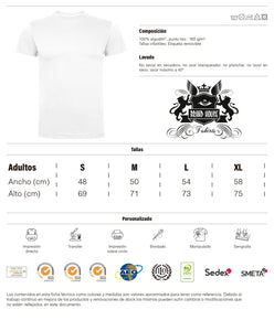 Tallas de Poleras Brand House